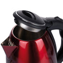 Bollitore Elettrico 1,8 Litri 1800W Kooper in Acciaio Rosso