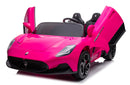 Macchina Elettrica per Bambini 12V con Licenza Maserati MC20 Rosa