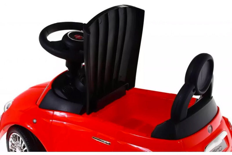 Macchina Cavalcabile per Bambini con Licenza Fiat 500 Baby Bianca