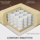 Poltrona Alzapersona Elettrica Massaggiante e Riscaldata 1 Motore 85x94x107 cm in Velluto Marrone
