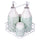 Menage Set Olio Aceto Sale e Pepe in Hard Dolomite VdE Tivoli 1996 Cozumel