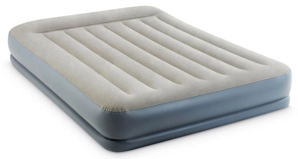 Aufblasbare Doppelmatratze 152x203x30 cm Beflockt Camping Intex 64118 sconto
