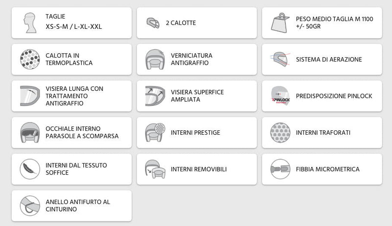 Casco Jet per Scooter Visiera Lunga CGM Illinois 129A Nero Opaco Varie Misure