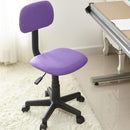 Sedia Poltrona Operativa con ruote Ufficio Cameretta Stanzetta in Tessuto Viola