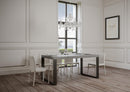 Tavolo Allungabile 180-284x90x77 cm Tecno Premium Cemento