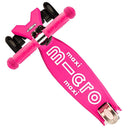 Monopattino 3 ruote Telescopico Max 70Kg Micro Maxi Deluxe Rosa