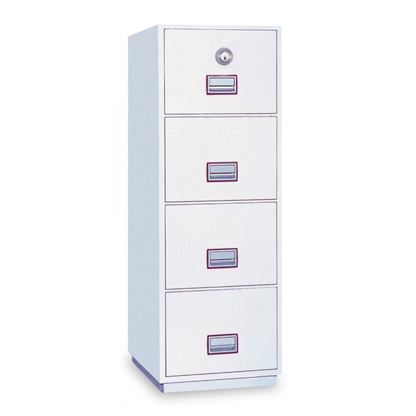 acquista Technomax Feuerfester Aktenschrank mit Schlüsselschloss 4 Schubladen - 1471X528X675Mm
