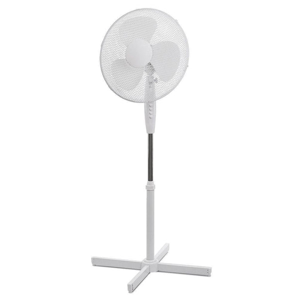 Standventilator Ø40 cm 40W H125 3 Geschwindigkeit Weiß sconto