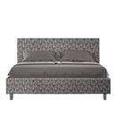 Letto Matrimoniale Adele Era 09 Blu Varie Misure