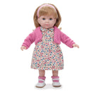 Bambola Bebè con Vestitino a Fiori 36cm JC Toys