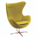 Poltrona in Tessuto 78x76H113cm Verde