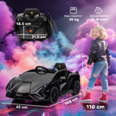 Macchina Elettrica per Bambini Licenza Ufficiale Lamborghini Sian 12V con Telecomando Nero