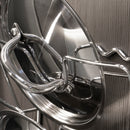 Supporto Supra per Appendere Coperchi Imballo 1 Pezzo Cromato Brillo Acciaio Emuca