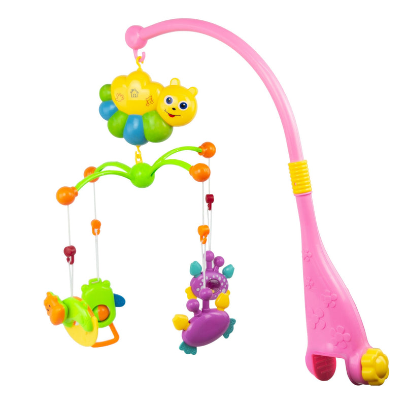 Giostrina da culla con carillon farfallina ninna nanna suoni e musica