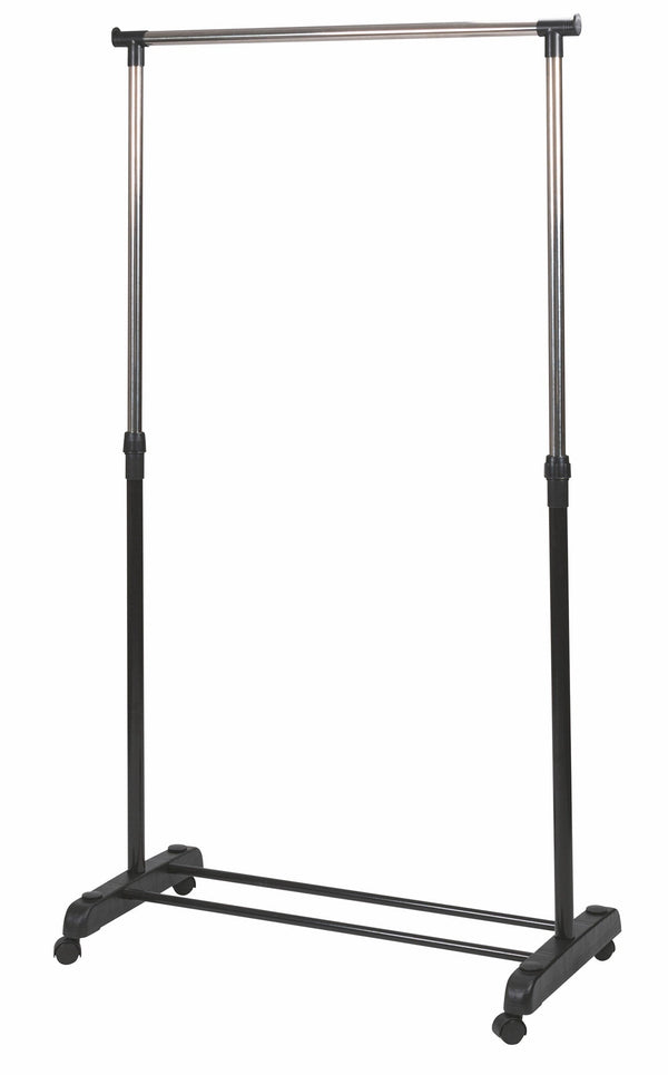 online Einzelgarderobe 88 x 43 x 170 cm aus Metall und schwarzem Kunststoff