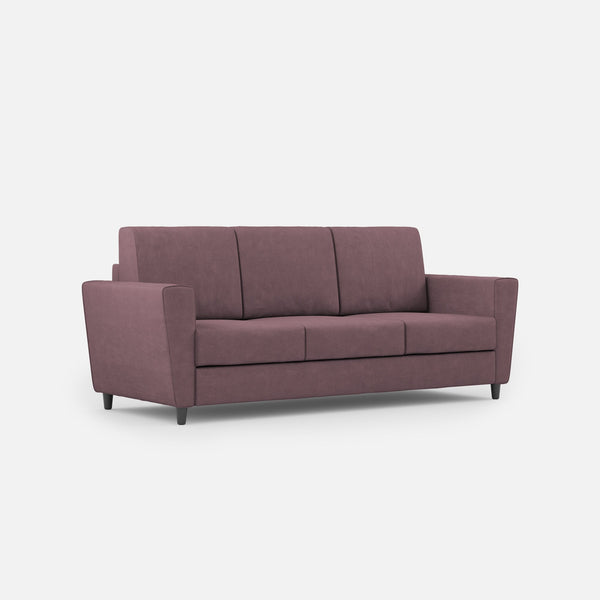 prezzo Divano 3 Posti 212x85x85 cm Yasel in Tessuto Prugna