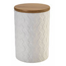 Set 3 Barattoli Ø10x15 cm 850 ml in Ceramica VdE Tivoli 1996 Geometrie