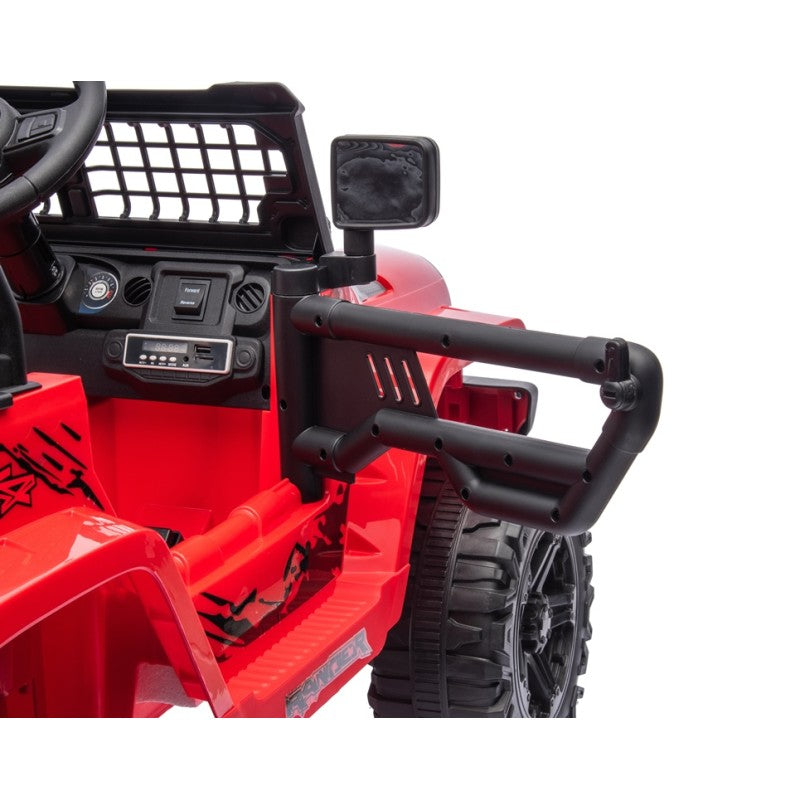 Macchina Elettrica per Bambini 12V Baby Fuoristrada Rossa