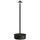 Lampada da Tavolo Touch Luce Led 3 Tonalità Ricaricabile con USB in Acciaio Nero