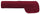 Deckblatt in fester Bordeaux-Farbe