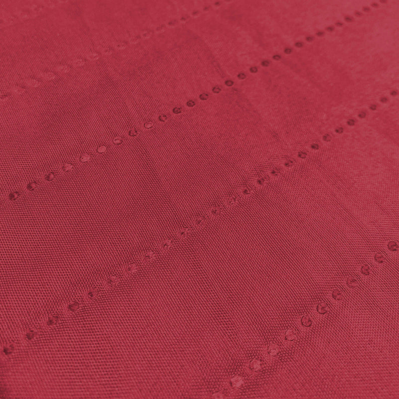 Copridivano Trapuntato con Penisola Destra Seduta in Microfibra Bordeaux Varie Misure