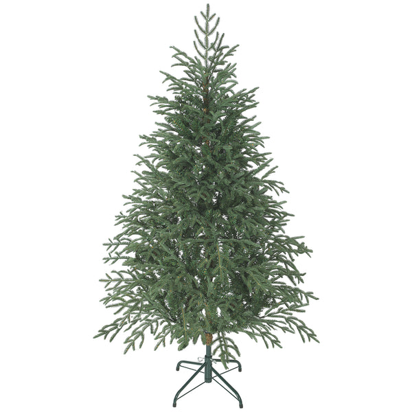 Albero di Natale Artificiale 150 cm con 1375 Rami Base in Metallo Verde online