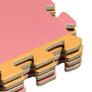 Tappeto Puzzle per Bambini 4 Pezzi 60x60 cm Pinguino Multicolore