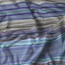 Set Lenzuola con Stampa Sopra Sotto e Federe Linea River Rio Blue Varie Misure