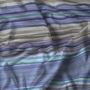 Set Lenzuola con Stampa Sopra Sotto e Federe Linea River Rio Blue Varie Misure