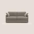 Divano Letto 2 Posti 169x90x96 cm in Tessuto Tortora