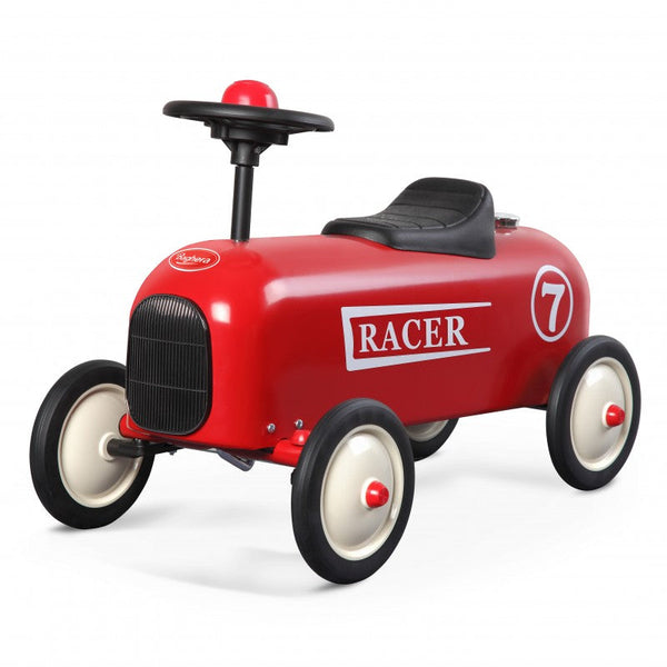 sconto Baghera Racer Red Vintage Rennauto für Kinder