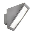 Lampada Applique Alta con Led Colore Alluminio per Esterno Linea Three Livos