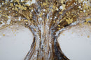 Dipinto su Tela Super Tree 180x3,8x60 cm in Legno di Pino e Canvas