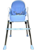 Seggiolone per Bambini 4 in 1 Pappa e Gioco Blu