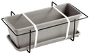 Vaso 50x17x14,5 cm in Polipropilene con Supporto Kit Cassetta Mare 50 Bruno