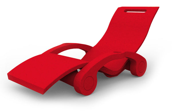 sconto Lettino Chaise Longue Galleggiante da Esterno Giardino Arkema Serendipity Ruby