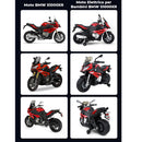 Moto Elettrica per Bambini 12V con Licenza BMW S1000 XR Bianca