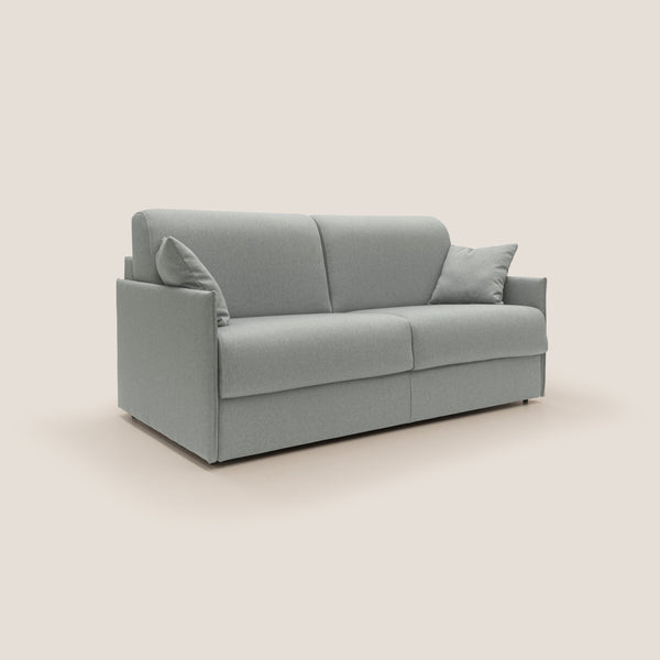 Divano Letto 2 Posti 169x90x96 cm in Tessuto Grigio acquista