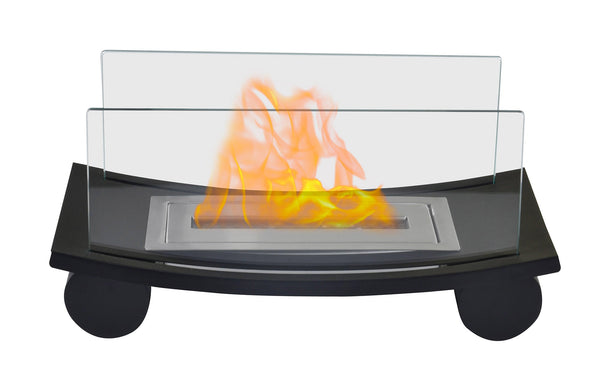 Camino a Bioetanolo da Tavolo 35x16,5x18 cm Klimt Nero sconto