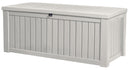 Baule Cassapanca da Esterno 155x64,4x72,4 cm in Resina Keter Pool Box 150G Bianco