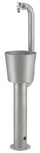 Gartenbrunnen mit Wasserhahn und Eimer Belfer 42/ARC Cactus Aluminium