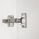 Cerniera a Scodellino X71 con Chiusura Ammortizzata Apertura 105º Basette per Vite Nichel Emuca