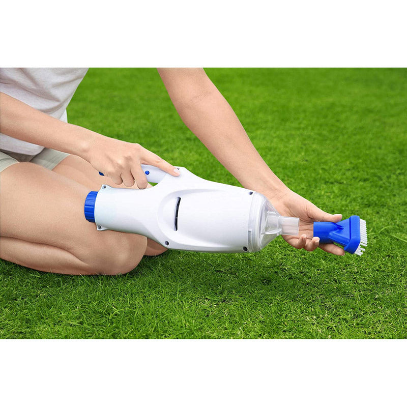 Set Pulitore Scopa a Batteria Ricaricabile per Pulizia Piscina e Spa Idromassaggio Bestway 58624