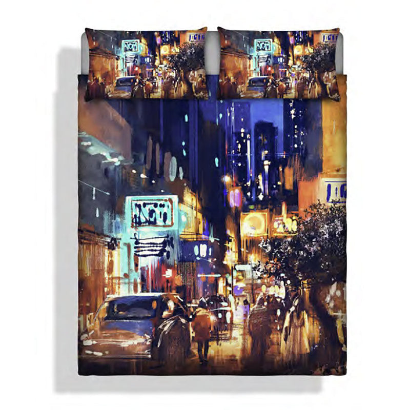 Copripiumino con stampa sul Sacco e Federe Matrimoniale