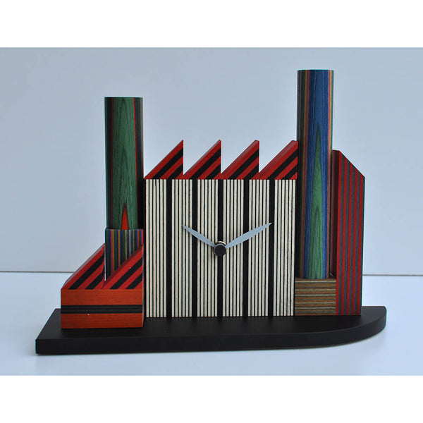 Vintage Tischuhr 27X21X9Cm Pirondini Italia Vintage Multicolor Light online