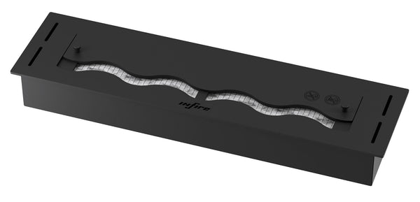 Bruciatore a Bioetanolo da Incasso 60x16x7,5 cm Black Burner 600 Nero prezzo