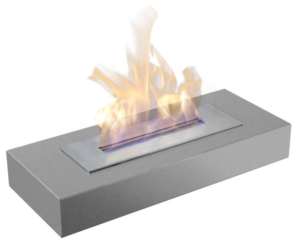 Bioethanol Tischkamin 67x10 cm Flig Rialto Max Grau acquista