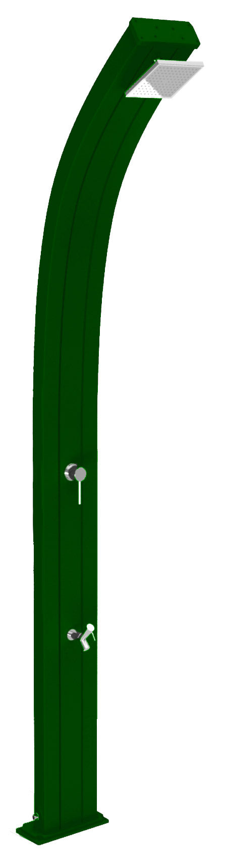 acquista Doccia da Esterno Giardino Miscelatore e Lavapiedi Arkema Spring Verde