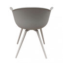 Sedia Sestriere 61x61x80 h cm in Plastica Tortora