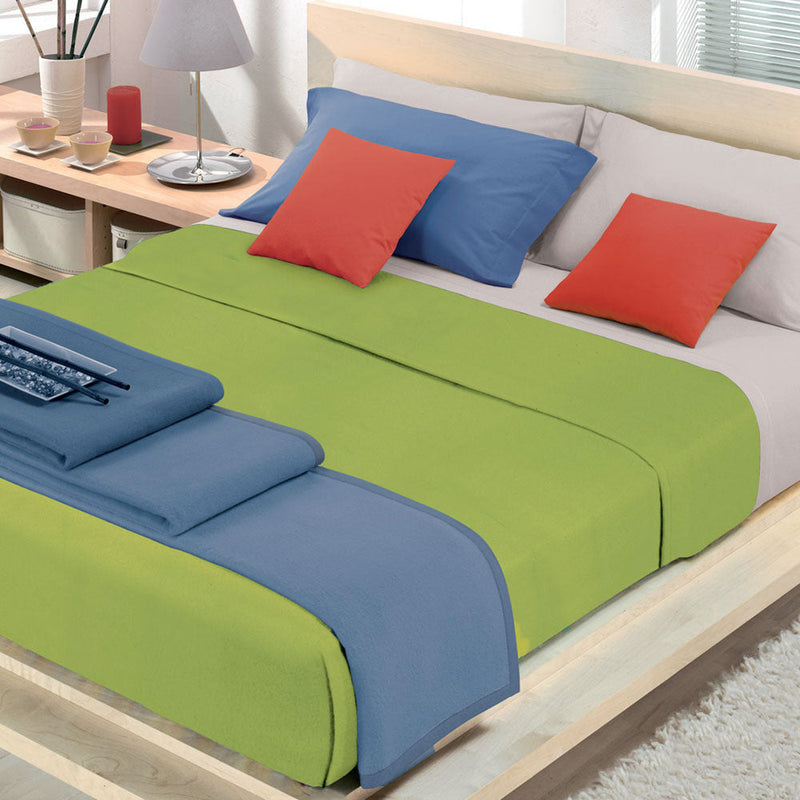 Plaid Misto Cotone 130x180cm Cober Coprice Verde Kiwi